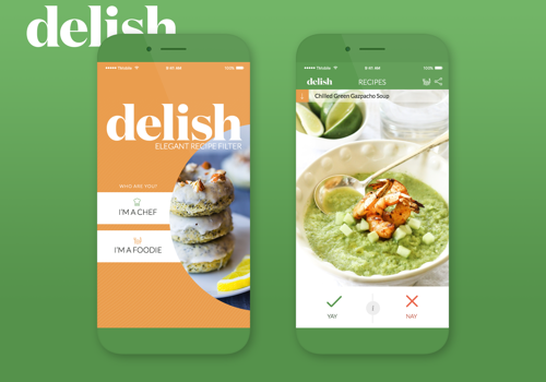 UX/UI Design Package Example: By Invitation Only