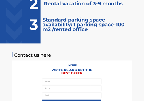 UX/UI Design Package Example: united md