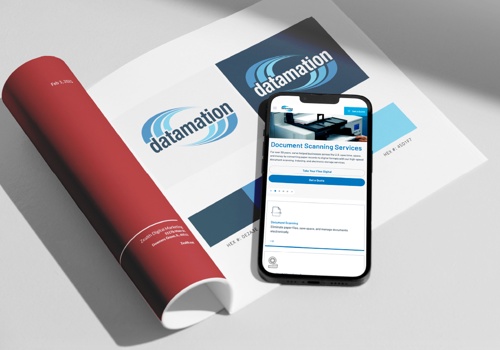 Web Design Package Example: Website Redesign for Document Scanning Services