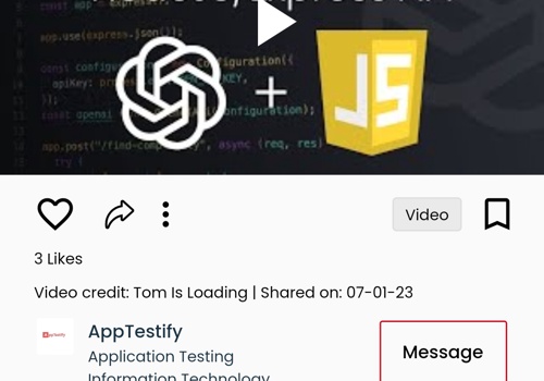 Mobile App Development Package Example: Arkchat - Messaging App