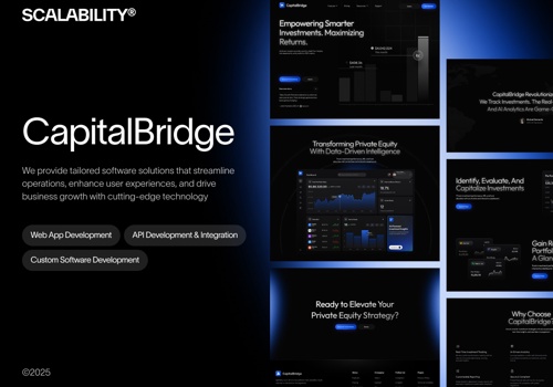 Web Development Package Example: Software Development for Financial Technology Firm