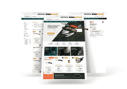 E-Commerce Development Package Example: Sklep Szóstak - Dedicated Online Shop