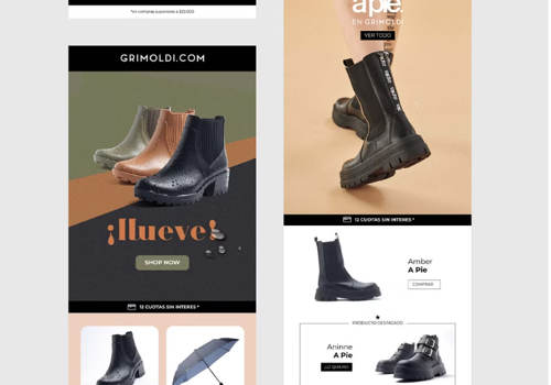 Graphic Design Package Example: GRIMOLDI -360 Digital marketing