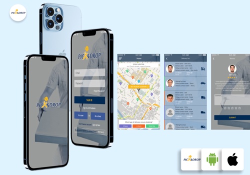 Mobile App Development Package Example: Parcel Delivery Tracking App