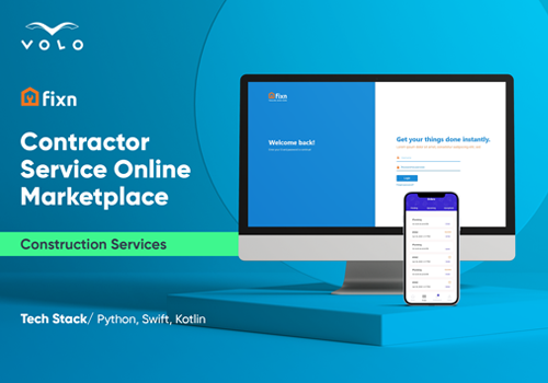 Mobile App Development Package Example: Contractor Services Online Marketplace