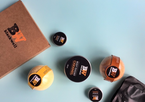 Branding Package Example: Label design for cosmetics