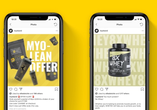 Advertising Package Example: To grow MYO-Band's digital presence with paid ads
