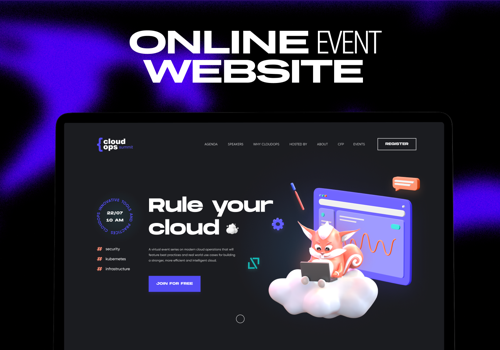 Web Design Package Example: Cloudops - Summit Website Design
