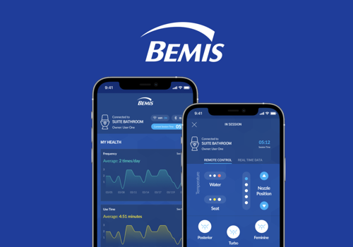 Mobile App Development Package Example: Bemis – reinventing the toilet experience with IoT
