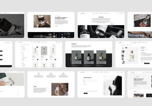 Branding Package Example: Full-Service Transformation for a Perfume Shop