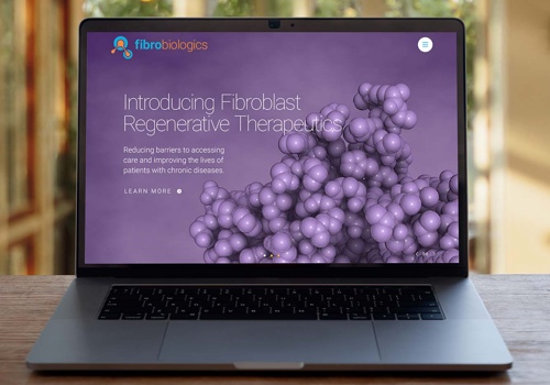 UX/UI Design Package Example: Pre-Clinical Stage Biopharma Website Design