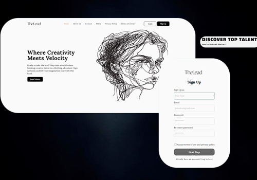 Web Development Package Example: TheLead