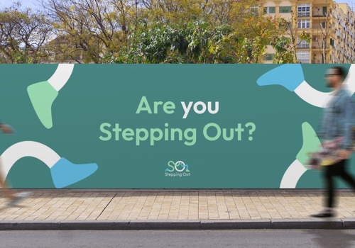 Branding Package Example: Rebrand for Stepping Out for Carers