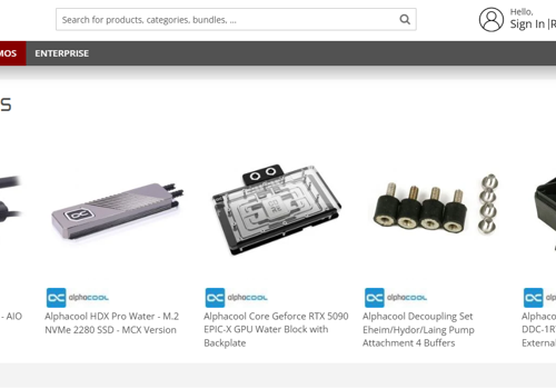 E-Commerce Development Package Example: Website support & Maintenance