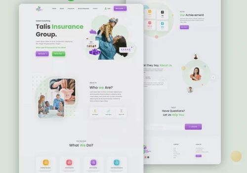 E-Commerce Development Package Example: Talis Insurance Group