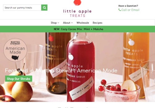 Conversion Optimization Package Example: Website, Amazon, & SEO for Little Apple Treats