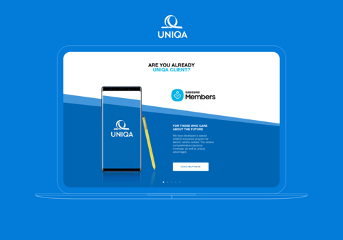 E-Commerce Development Package Example: UNIQA Insurance Company