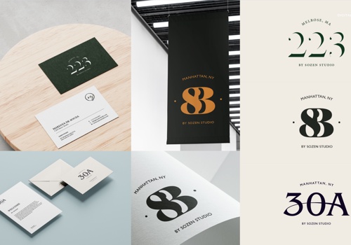 Branding Package Example: SOZEN Studio - Branding & Web Design