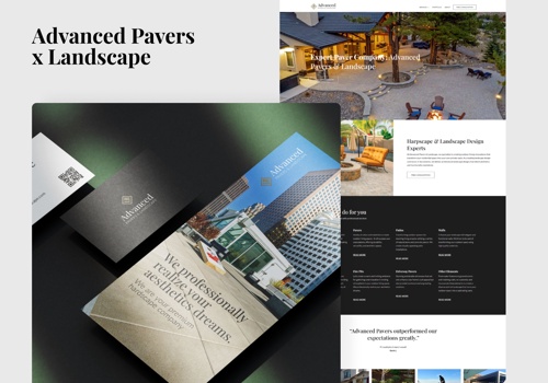 Web Design Package Example: Outdoor Spaces web design
