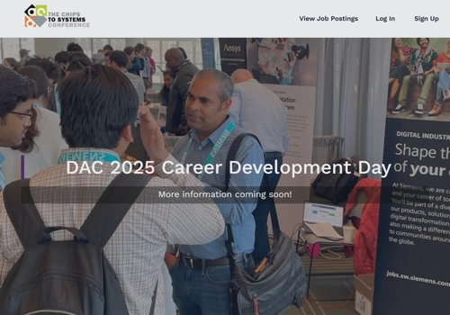 Web Development Package Example: Website design for Job Fair