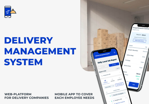 Custom Software Development Package Example: SaaS-based management system for delivery services