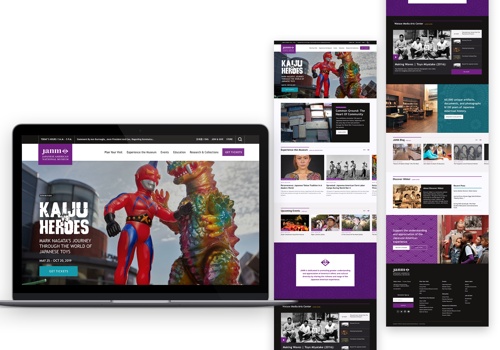 Web Development Package Example: Japanese American National Museum