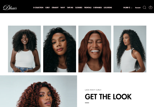 E-Commerce Development Package Example: D Hair Boutique (Website Redesign & SEO)