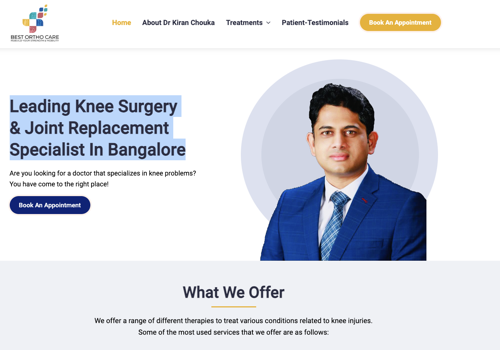 Web Design Package Example: Web Development