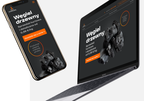 Web Development Package Example: A non-boring website for B2B coal sales in Poland