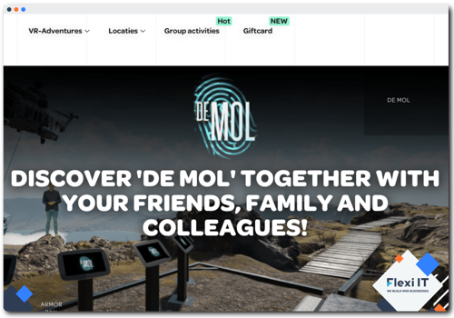 Web Development Package Example: The Park - Virtual Reality Games
