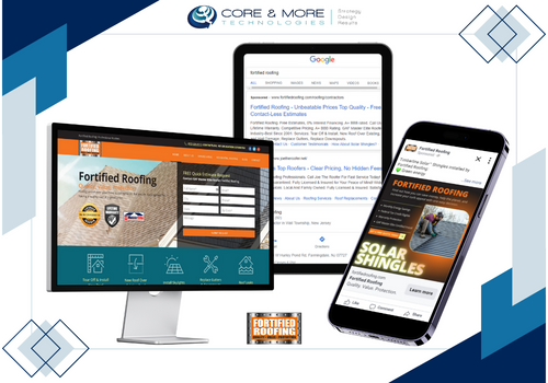 Digital Strategy Package Example: Taking Fortified Roofing To The Moon