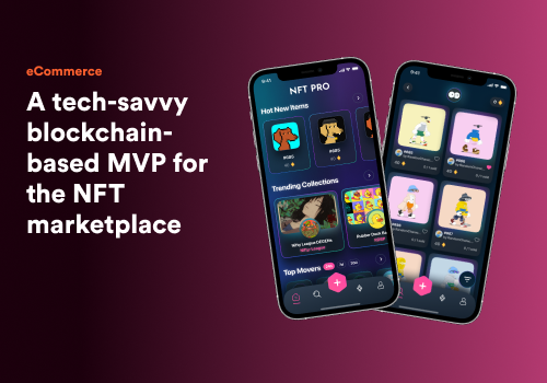 UX/UI Design Package Example: NFT Pro+: A blockchain-based NFT marketplace (MVP)