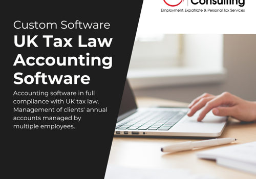 Custom Software Development Package Example: UK Tax Accounting Software
