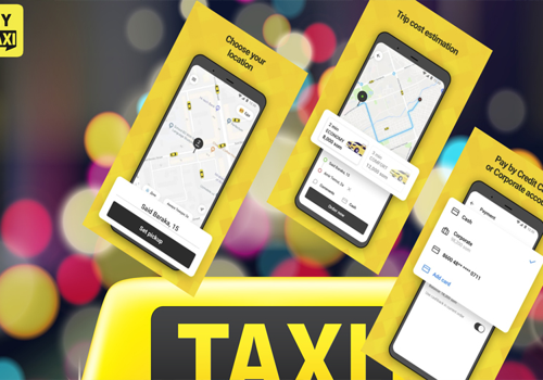 Mobile App Development Package Example: Taxi Booking Application