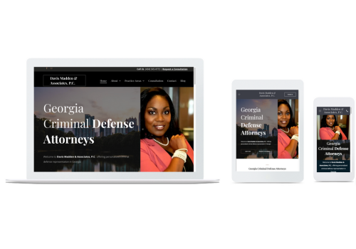 Web Design Package Example: Legal Firm Website & Lead Generation