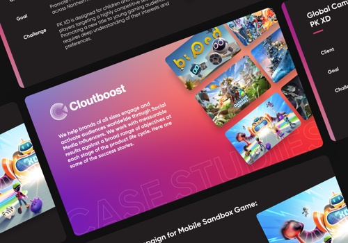 Product Design Package Example: Cloutboost