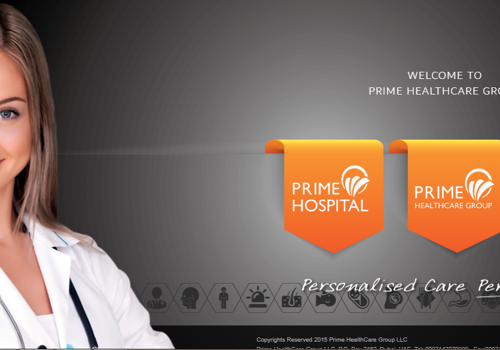 Web Design Package Example: Prime Health Care Group