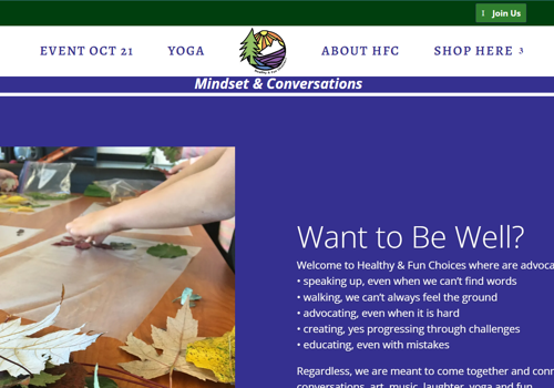 Web Development Package Example: Counseling