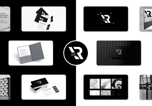 Branding Package Example: Luxury Staircase Railings - Branding Development