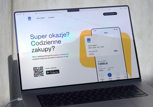 Web Design Package Example: WongaPay product  marketing launch