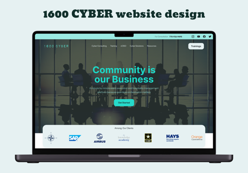 UX/UI Design Package Example: Wix Website Design and Development