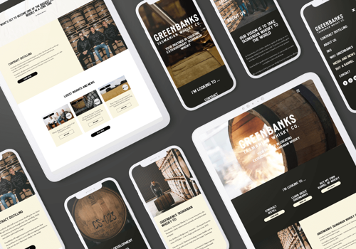 Search Engine Optimization Package Example: Greenbanks Tasmanian Whisky Co