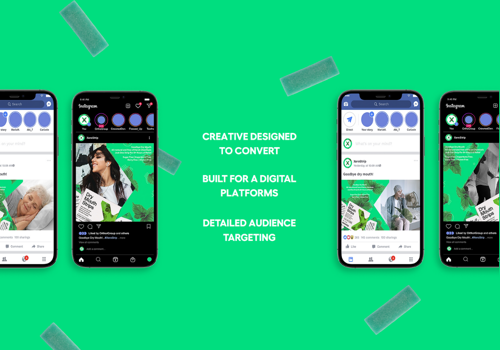 Digital Strategy Package Example: New Dry Mouth Strips Saw 3X Sales Targets