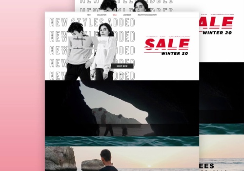 E-Commerce Development Package Example: Outfitters