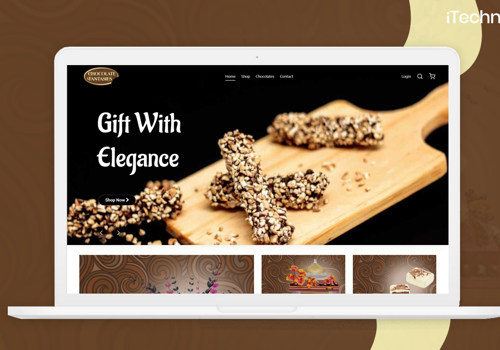 Web Development Package Example: Kosherchocolate - Online Platform for Chocolates
