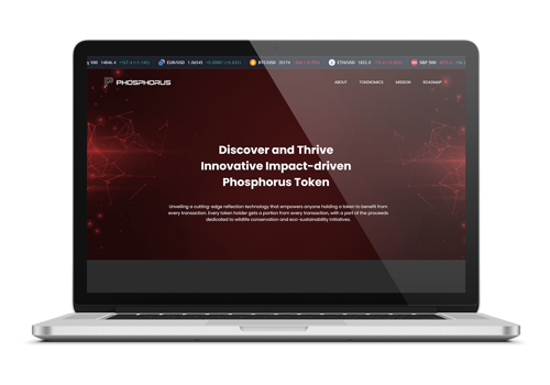 Web Development Package Example: Phosphorus Token: Eco-Conscious Crypto with Income