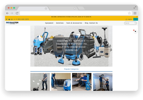 Custom Software Development Package Example: DryMaster