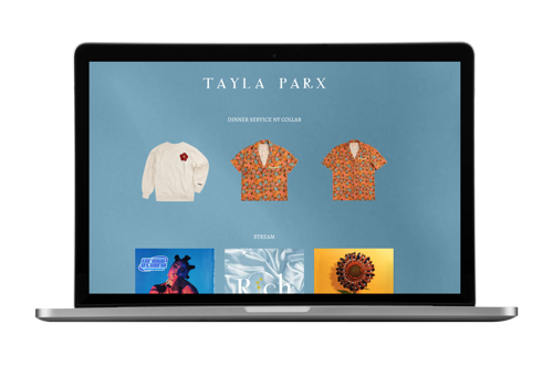 Web Design Package Example: Chart Topping Songwriter Website Design