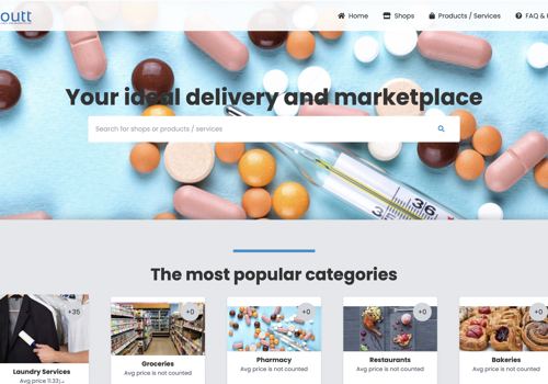 Mobile App Development Package Example: OneOutt (Native Mobile Apps)