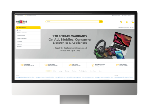 E-Commerce Development Package Example: Deal Ya Steal